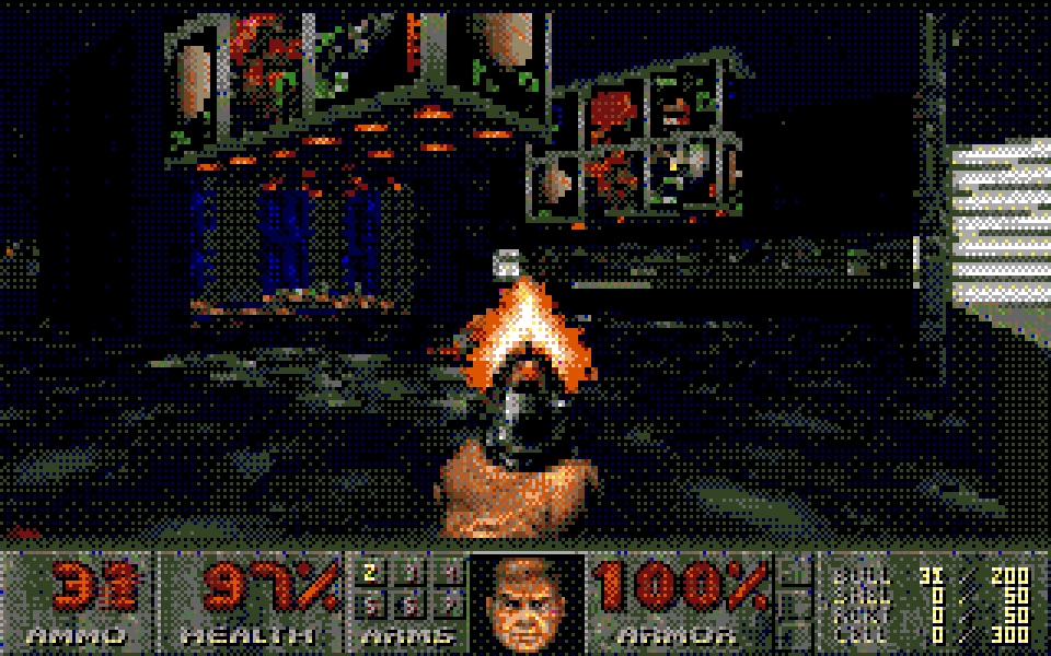 STDoom atari screenshot